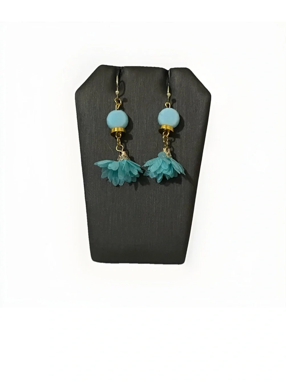 Hand Crafted these turquoise